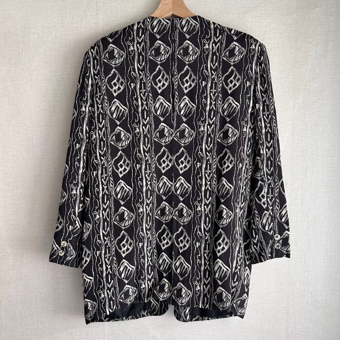 Vintage Pattern Single Jacket  상품이미지5