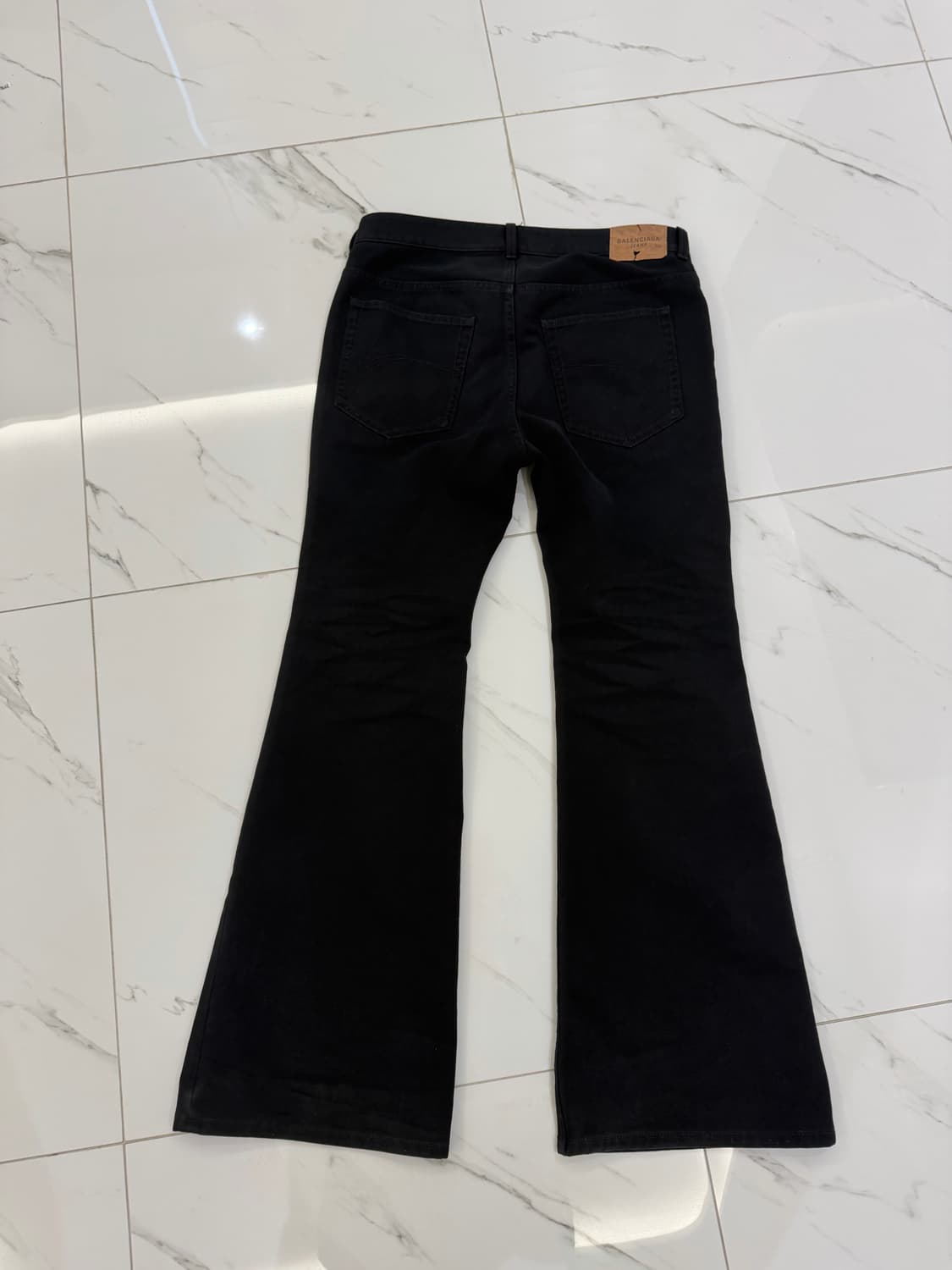 발렌시아가 플레어 진 블랙 [S] 상품이미지3