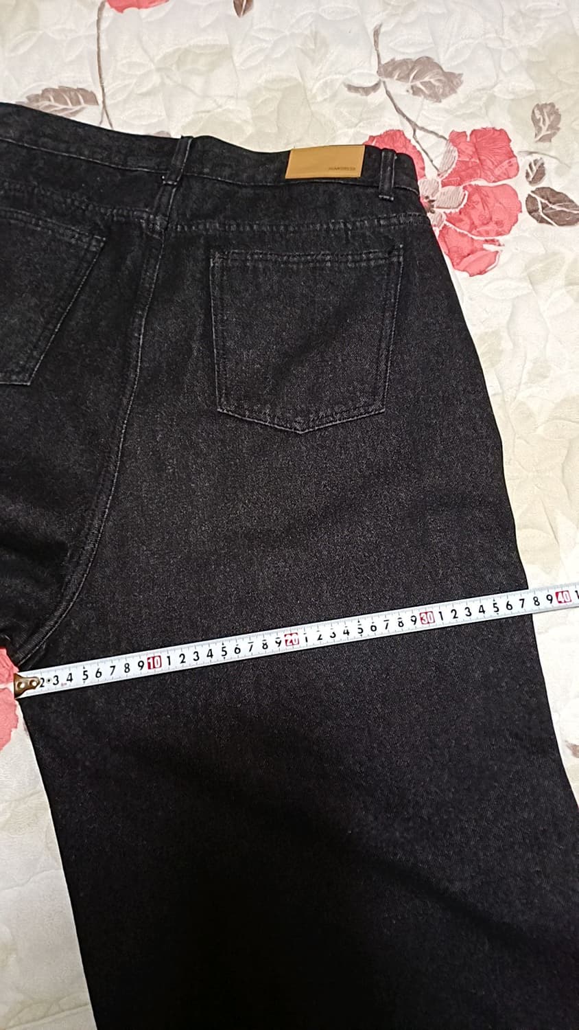 어반드레스 와이드블랙진 31인치 기장115 상품이미지7