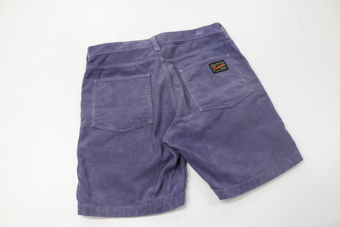 러프앤스웰 빈티지 퍼플 코듀로이 카고 반바지 (M) 상품이미지6