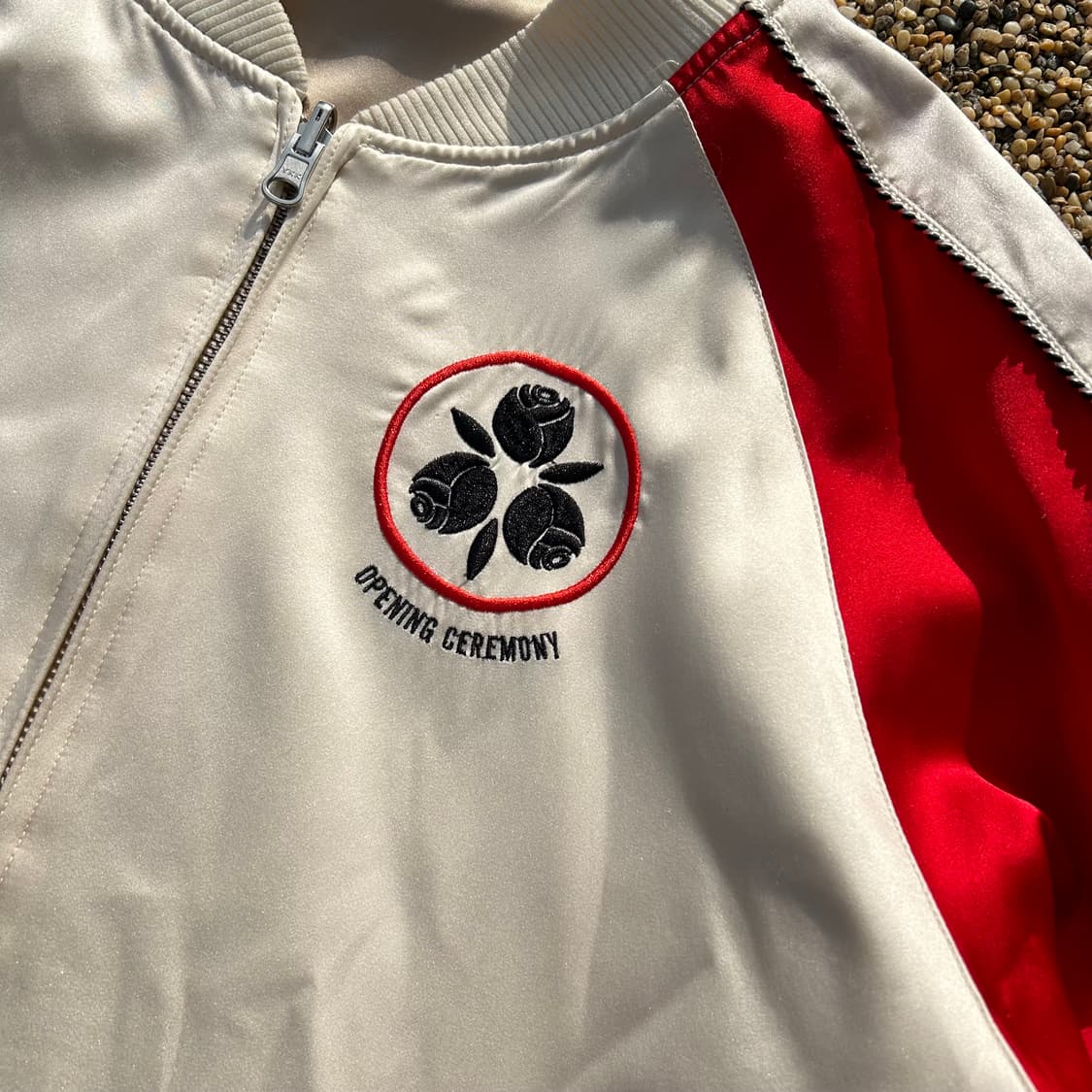 오프닝 세레머니(Opening Ceremony)리버시블 요괴 실크 봄버켓 상품이미지4