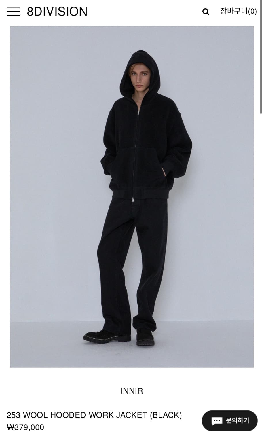 [os] innir WOOL HOODED WORK JACKET 253 상품이미지5