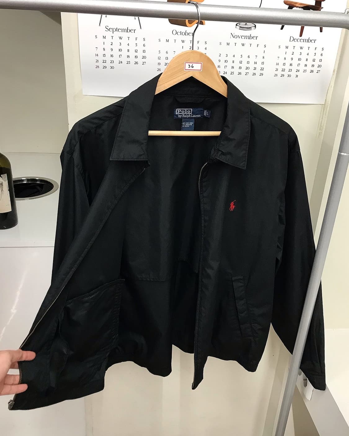 폴로 블루종 바람막이 자켓 상품이미지5