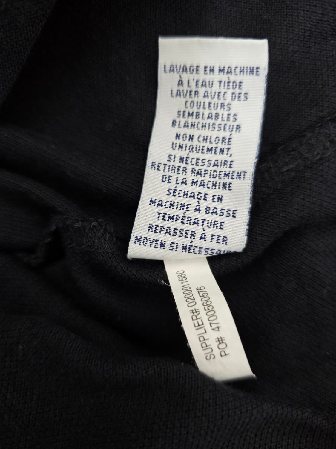 폴로 랄프로렌 빅포니 블랙 반팔 카라티 L 상품이미지3