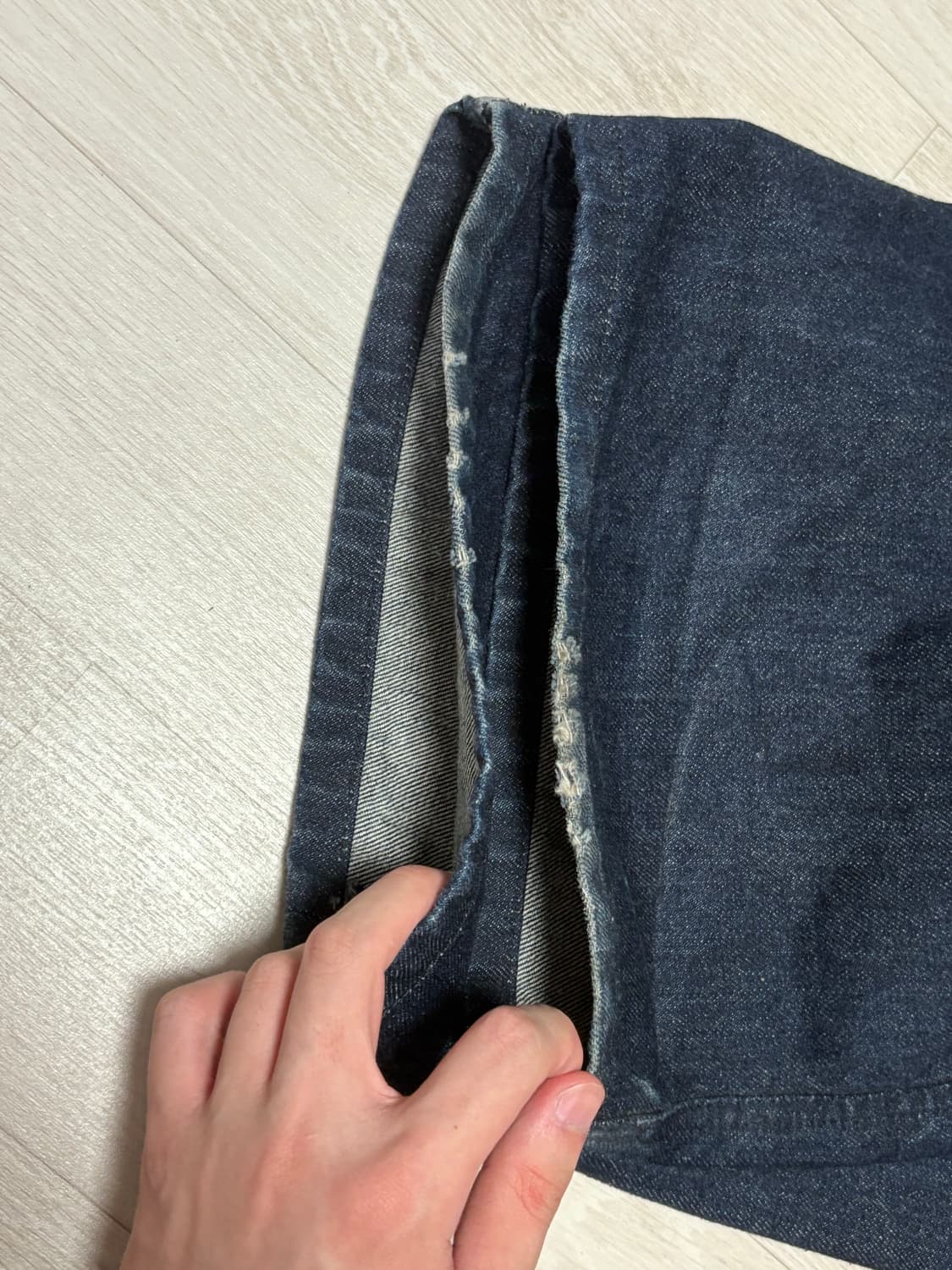 해칭룸 와이드커브진 인디고 3 상품이미지6