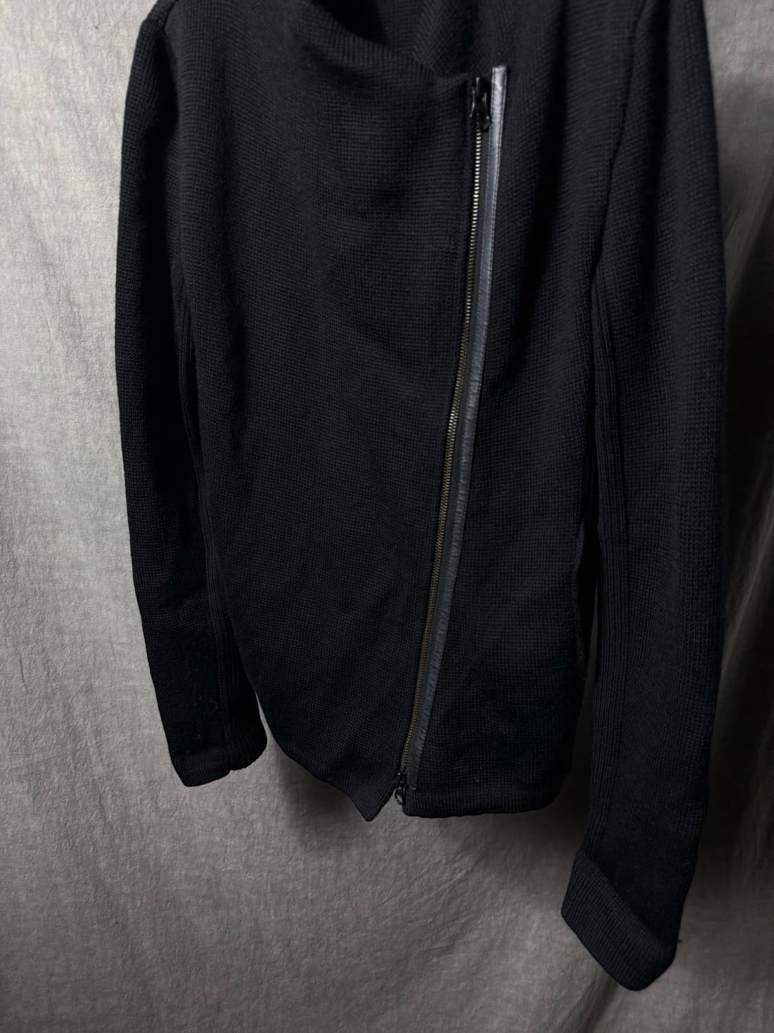 Vince Asymmetric Zip Knit Jacket  상품이미지4