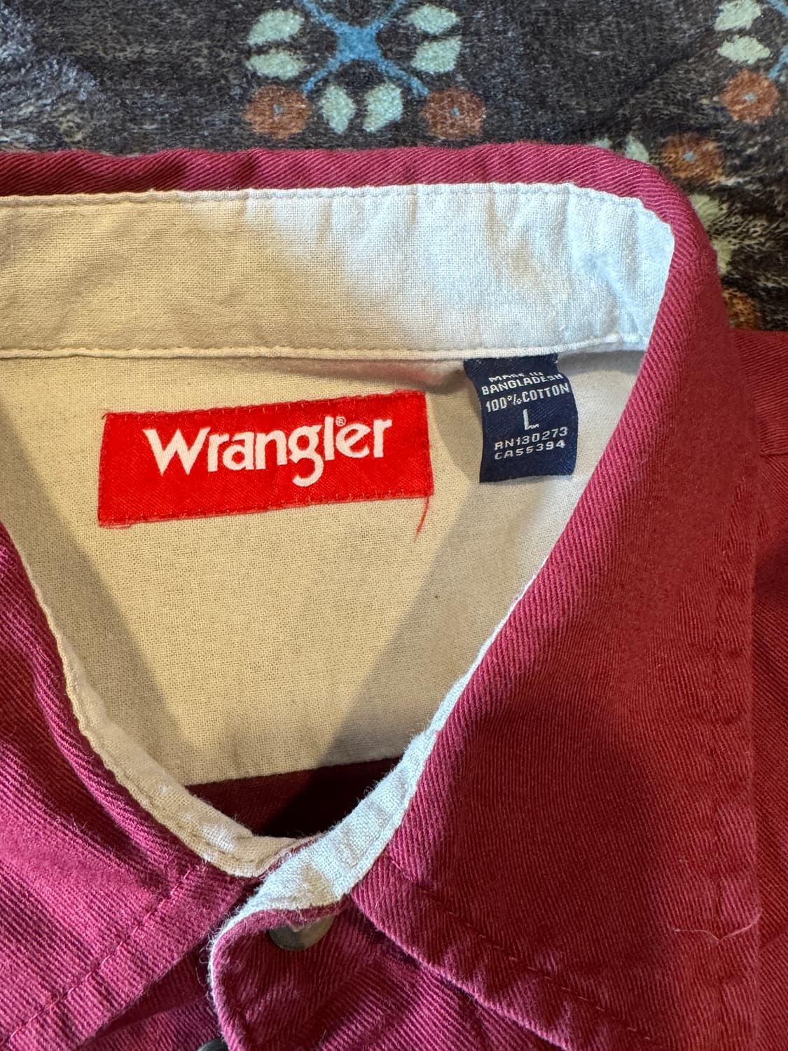 랭글러 셔츠 상품이미지3