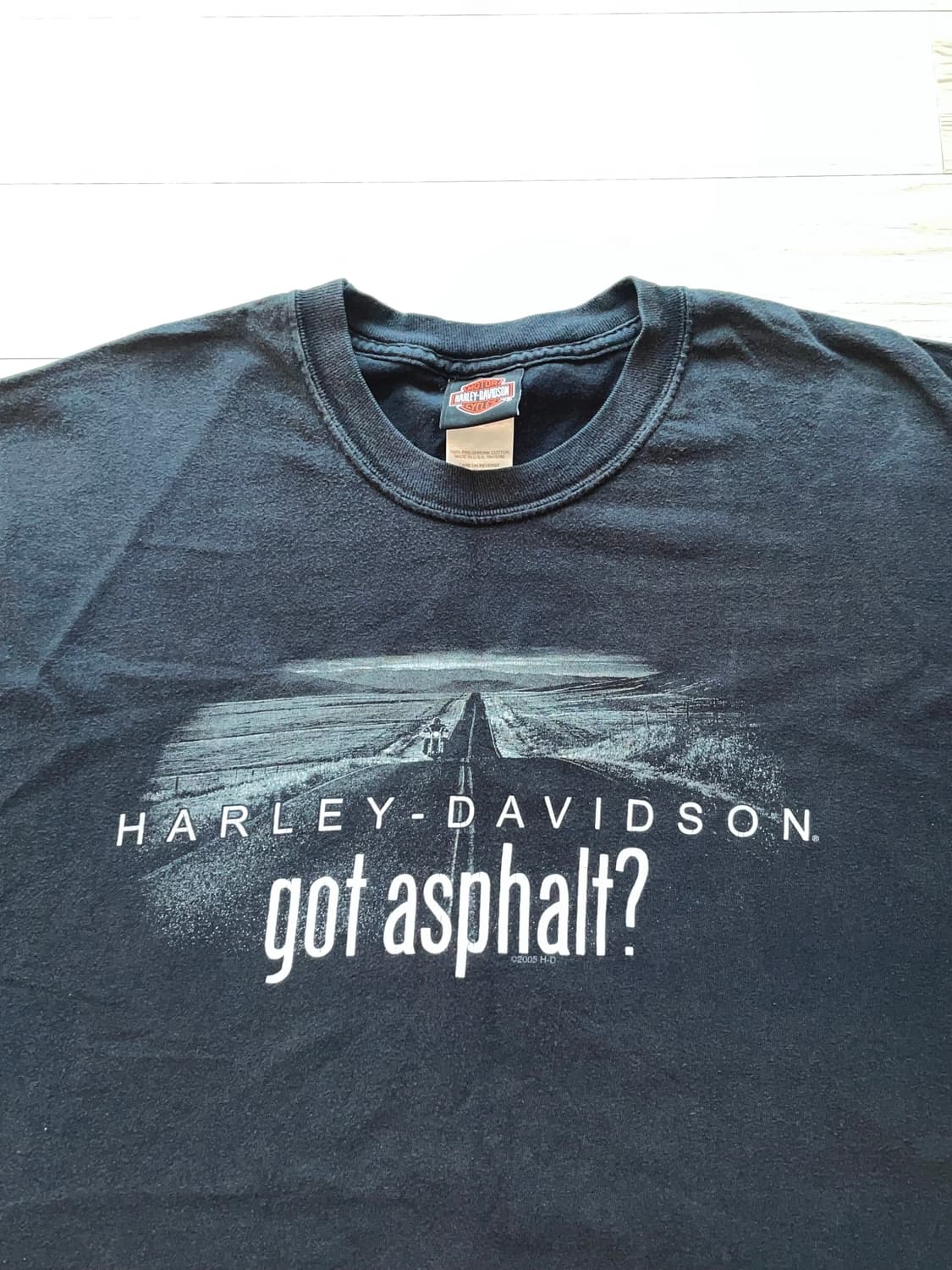 harley davidson got asphalt 빈티지 할리 티셔츠 상품이미지1