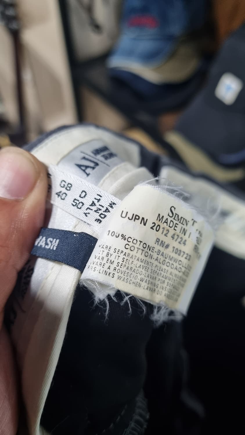 아르마니진 회색 가을겨울 남성용 바지 허리32~33 상태좋아요~ 상품이미지4