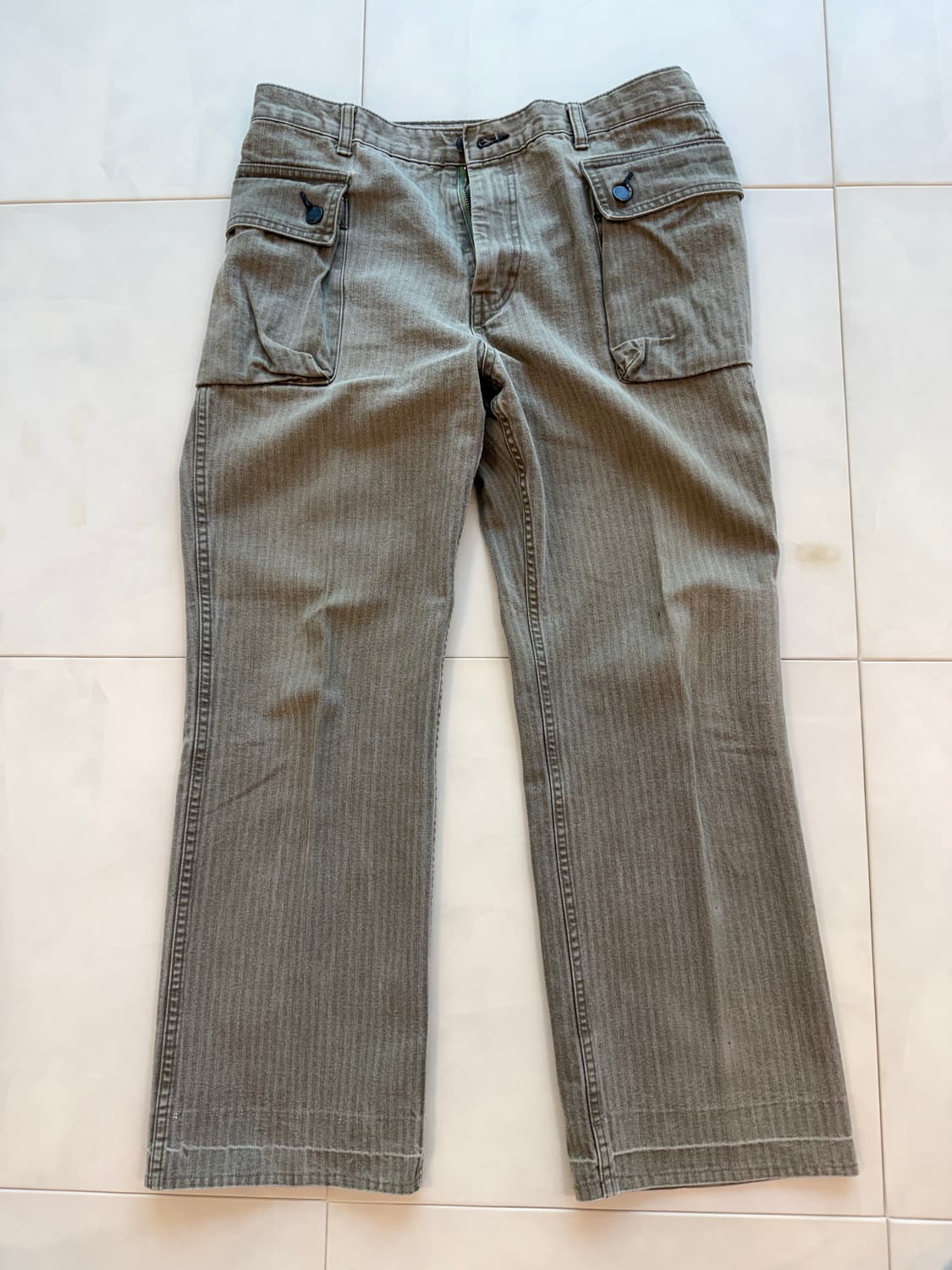 블랙아웃 B44 밀리터리 HBT 몽키팬츠 L 상품이미지2