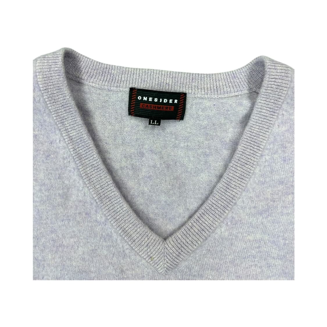 LL) 빈티지 JPN 캐시미어 브이넥 니트 스웨터 TK-030 상품이미지3