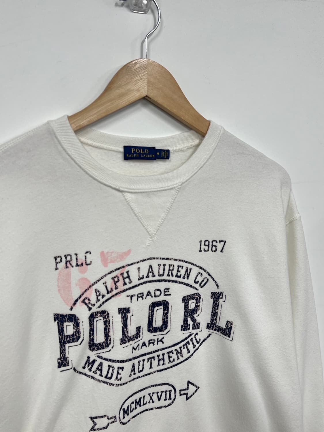 폴로 랄프로렌 빈티지 프린팅 맨투맨 상품이미지2