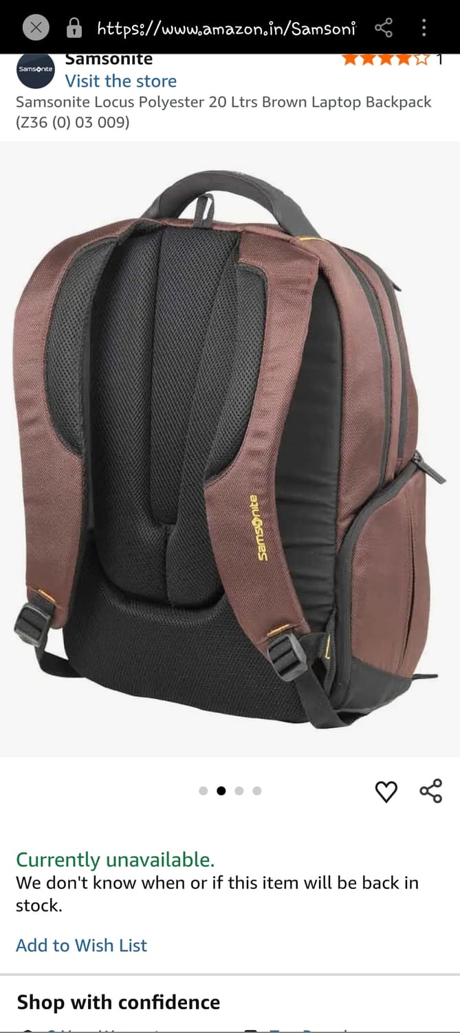 샘소나이트 노트북 백팩 상품이미지5