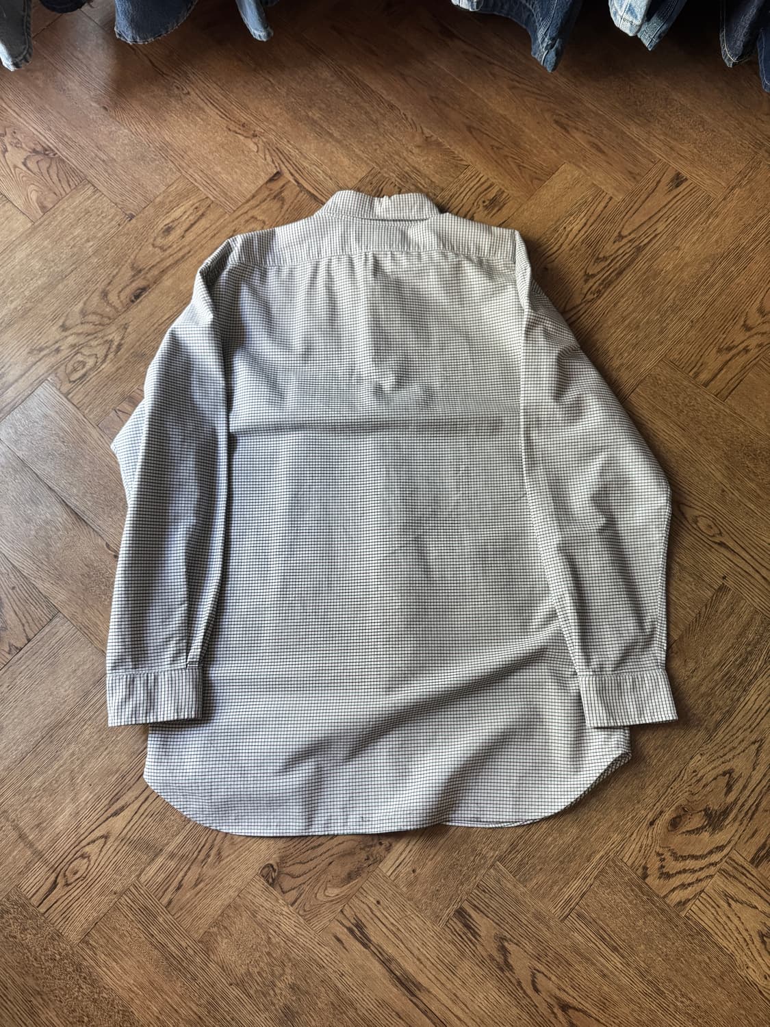 [2XL]90s 폴로 랄프로렌 Big Shirt 그래프체크 옥스포드 셔츠 상품이미지6