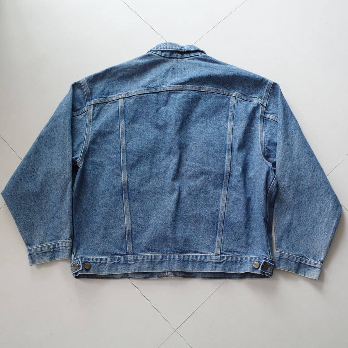 90s 칼하트 MADE in USA 데님 트러커 자켓 XL 상품이미지8