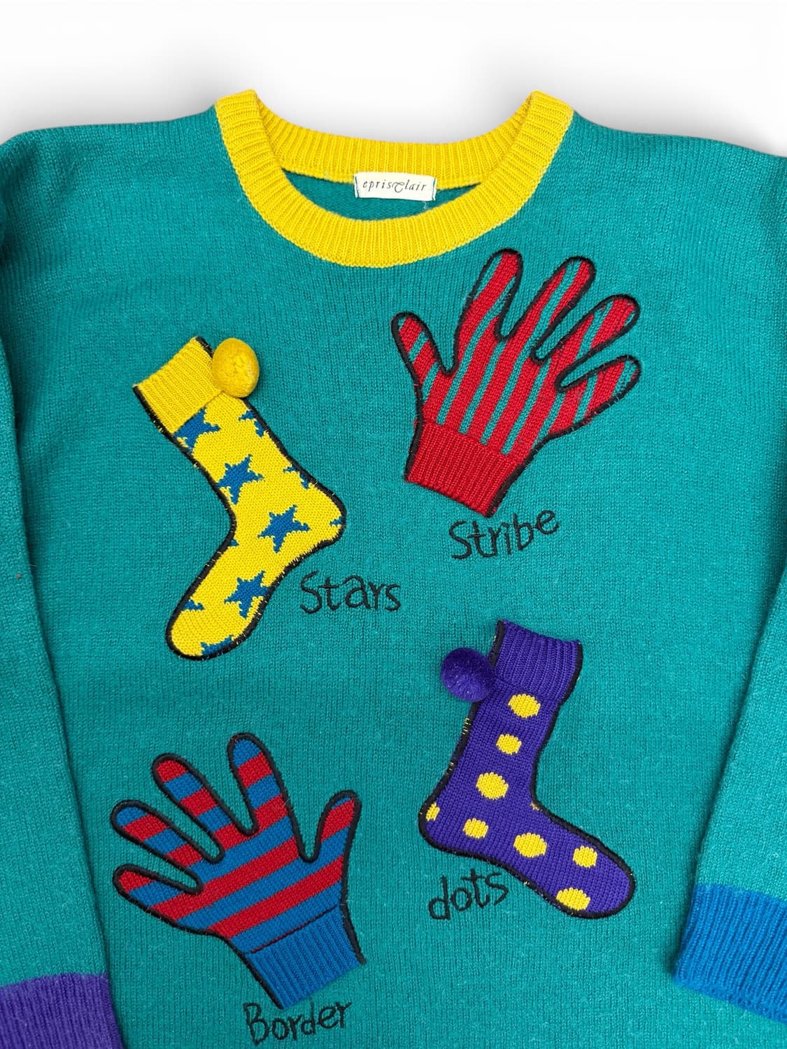 epriseclair “Pattern Notes” Graphic Knit 상품이미지3