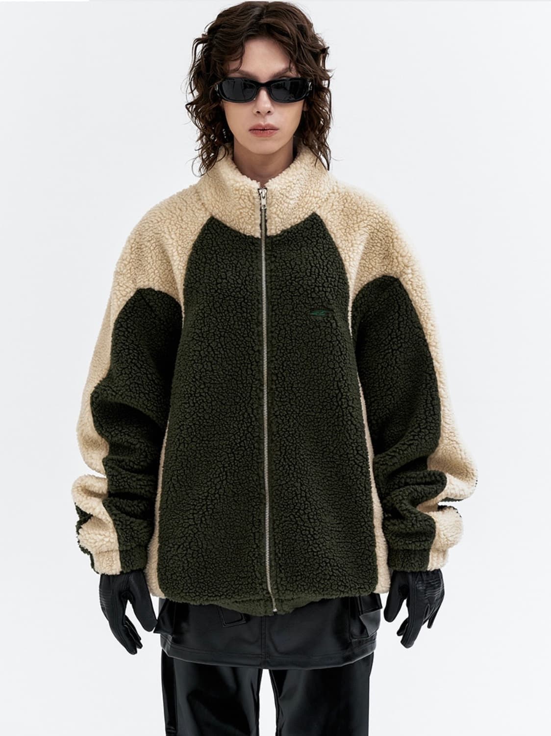 엘이이와이 후리스 카키 상품이미지1