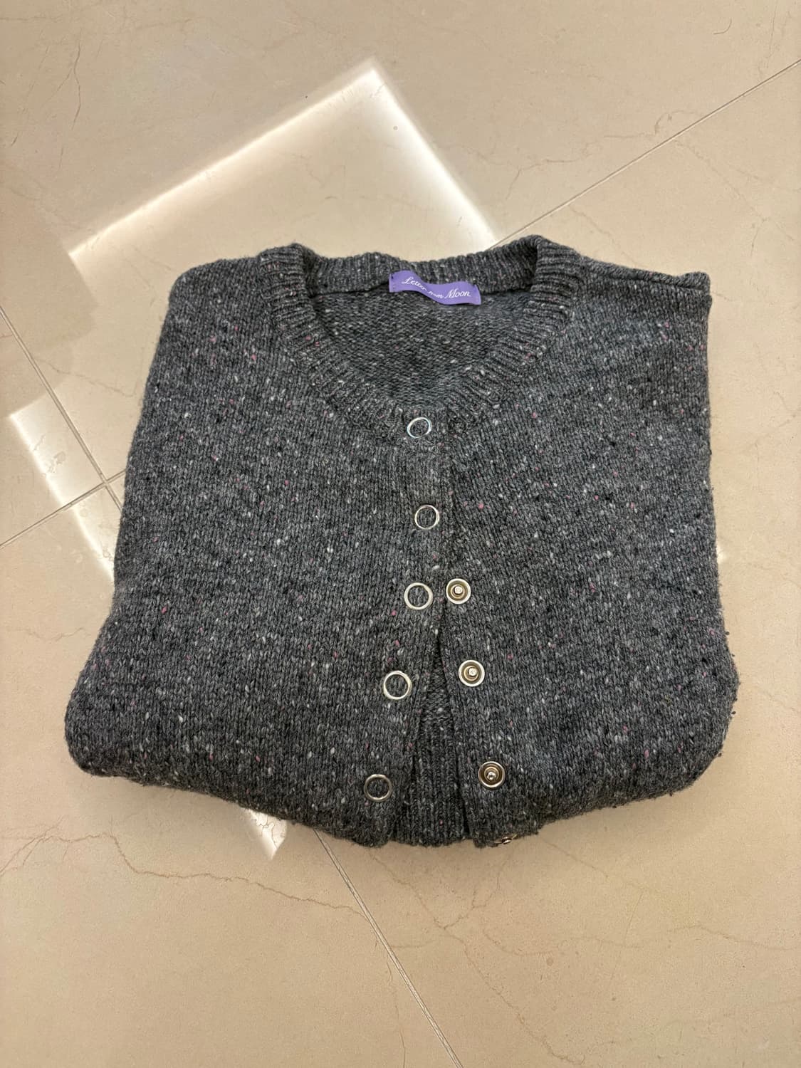 레터프롬문 가디건 상품이미지3