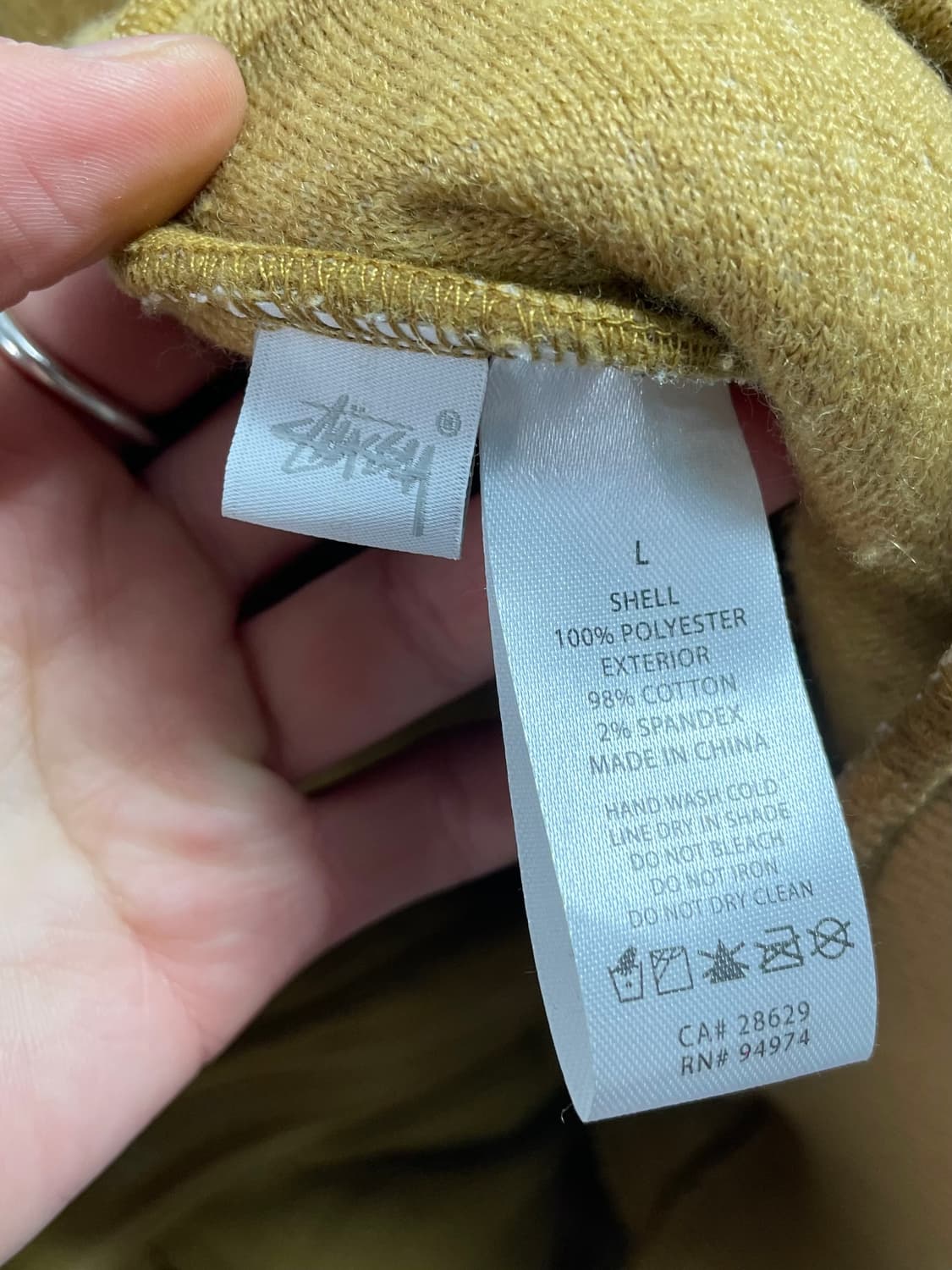 21FW 스투시 쉐르파 후드 뽀글이 플리스 자켓 (on.444) 상품이미지4