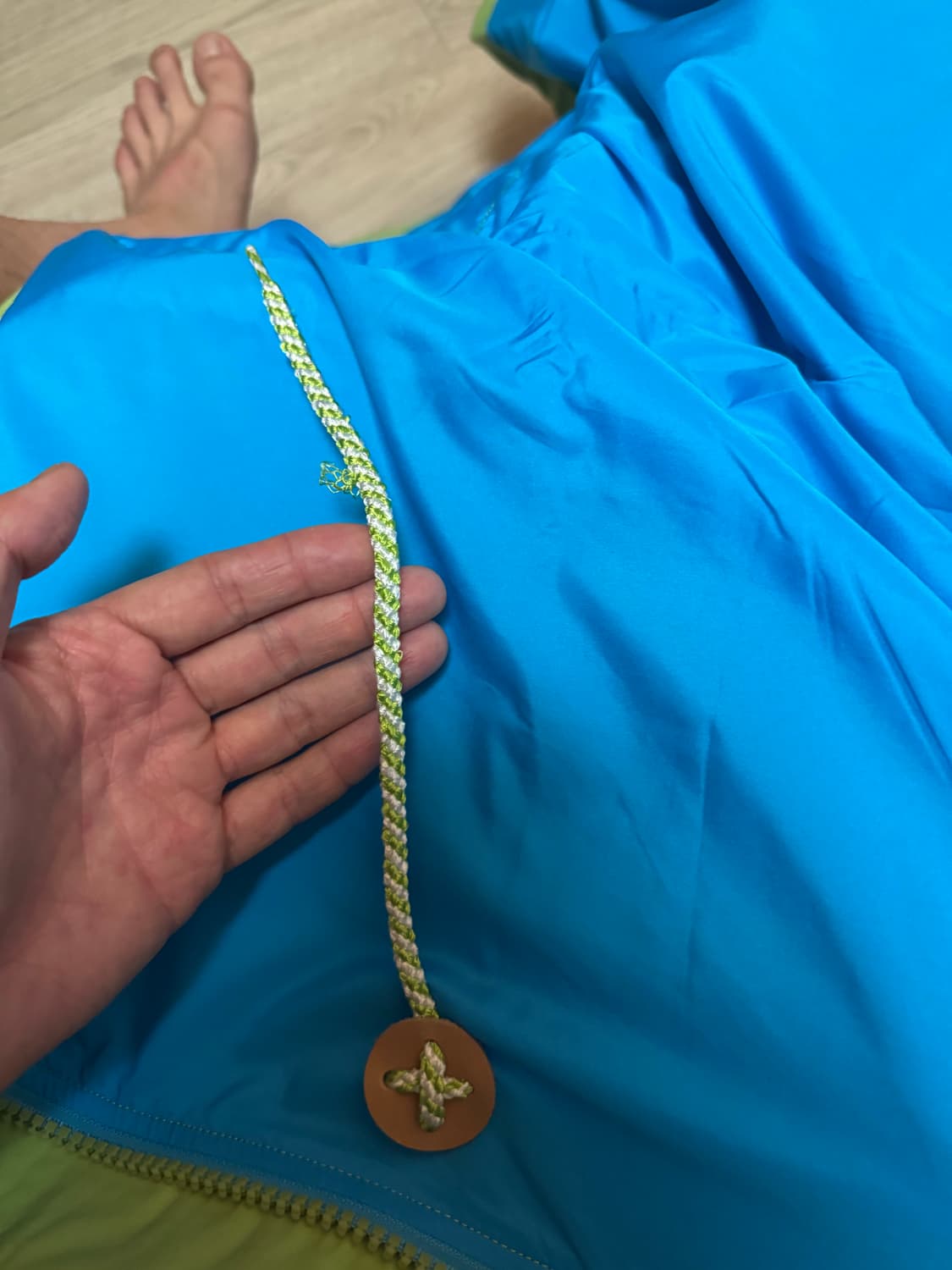 리바이스 화이트탭 마운틴 파카 라임 블루 상품이미지8