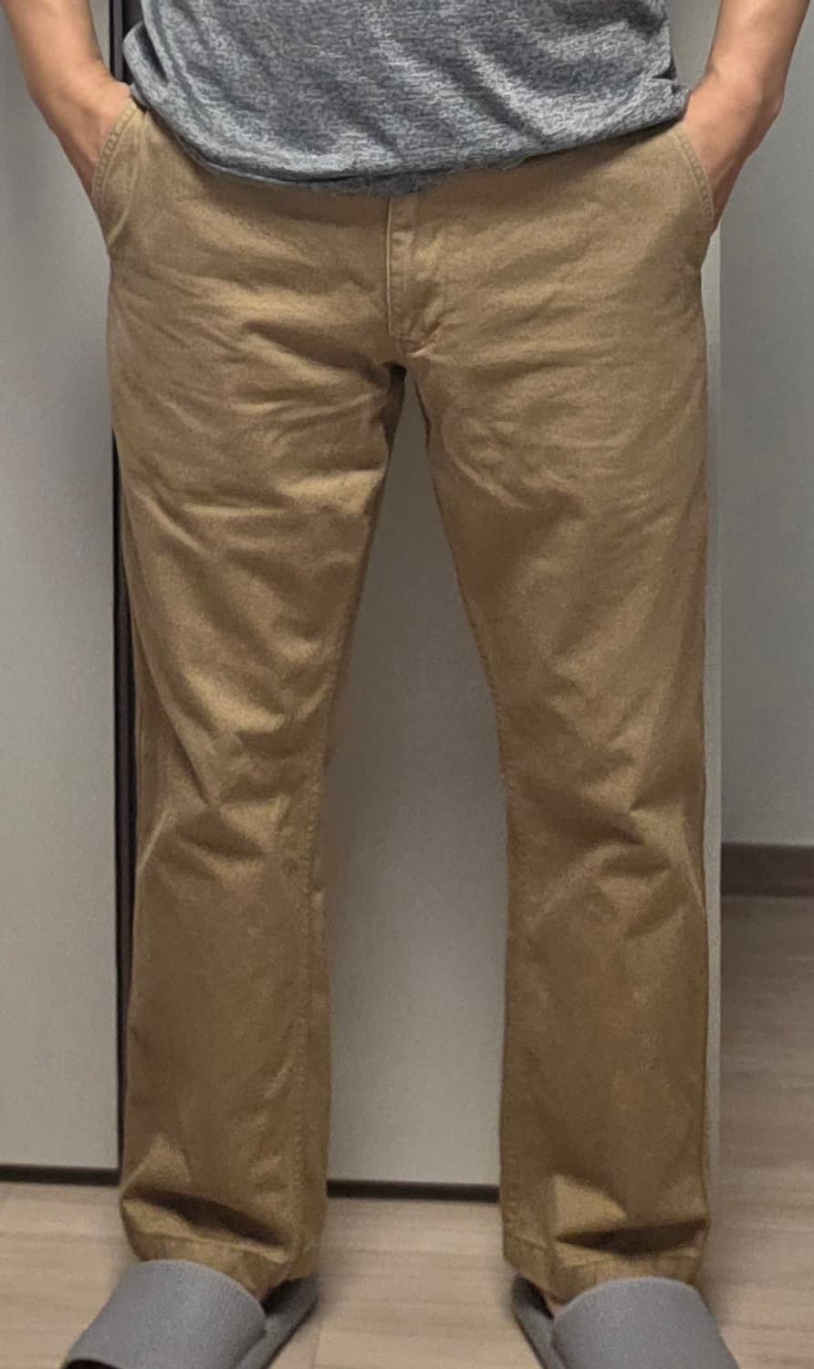 유니클로 토프 브라운 데님 팬츠(32) 상품이미지1