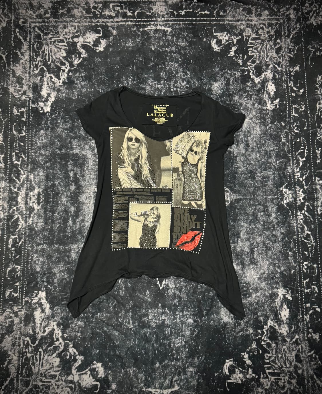 Cubic Printed Design Short Sleeve 상품이미지1