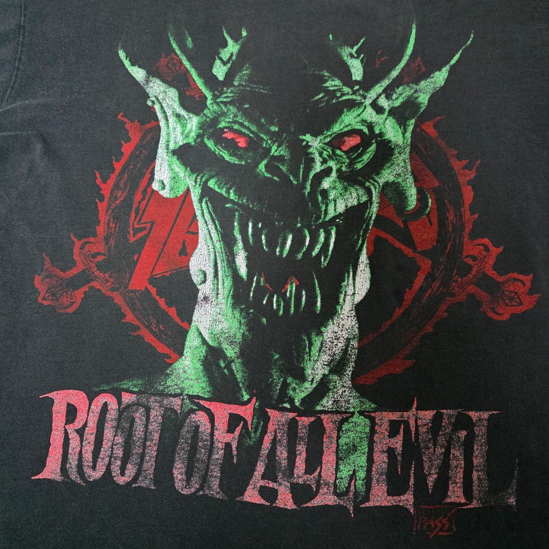 [L-XL] 80s 슬레이어 slayer 빈티지 밴드티 상품이미지2