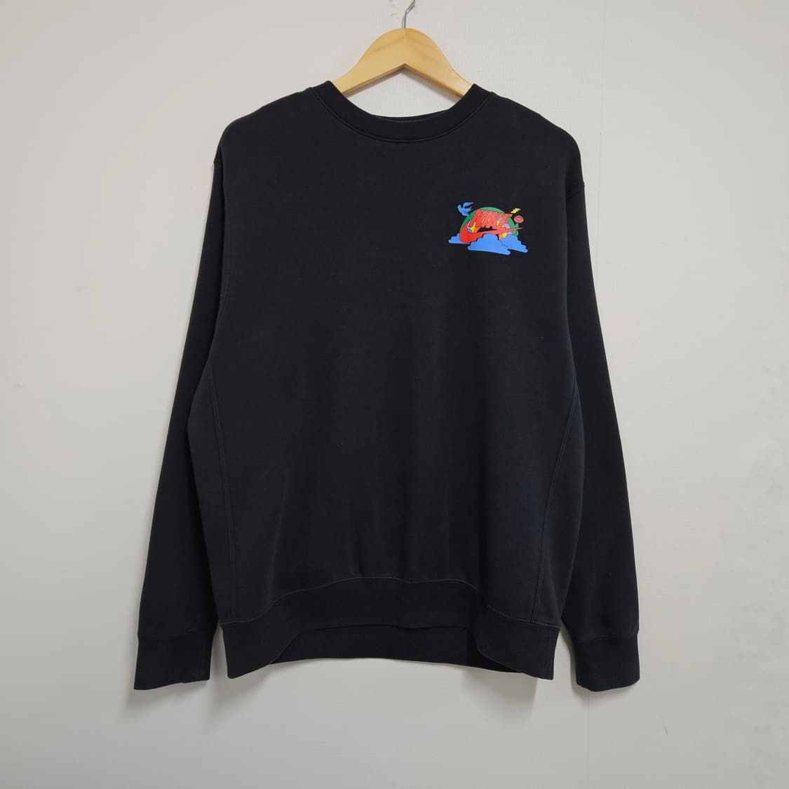 L 나이키 해브어 나이키데이 백로고 기모 맨투맨 상품이미지3