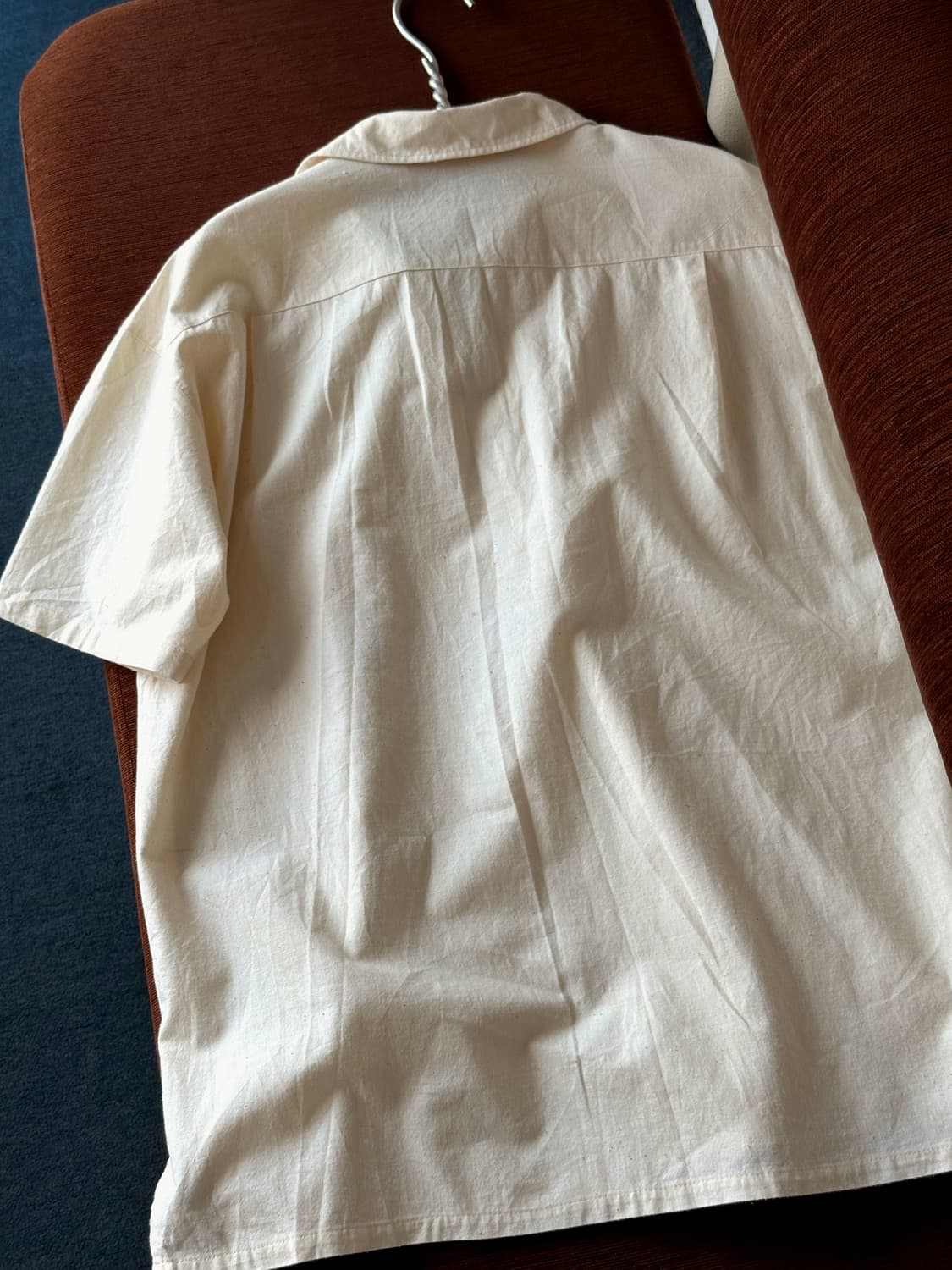 Natural cotton string design P/O shirt 상품이미지5