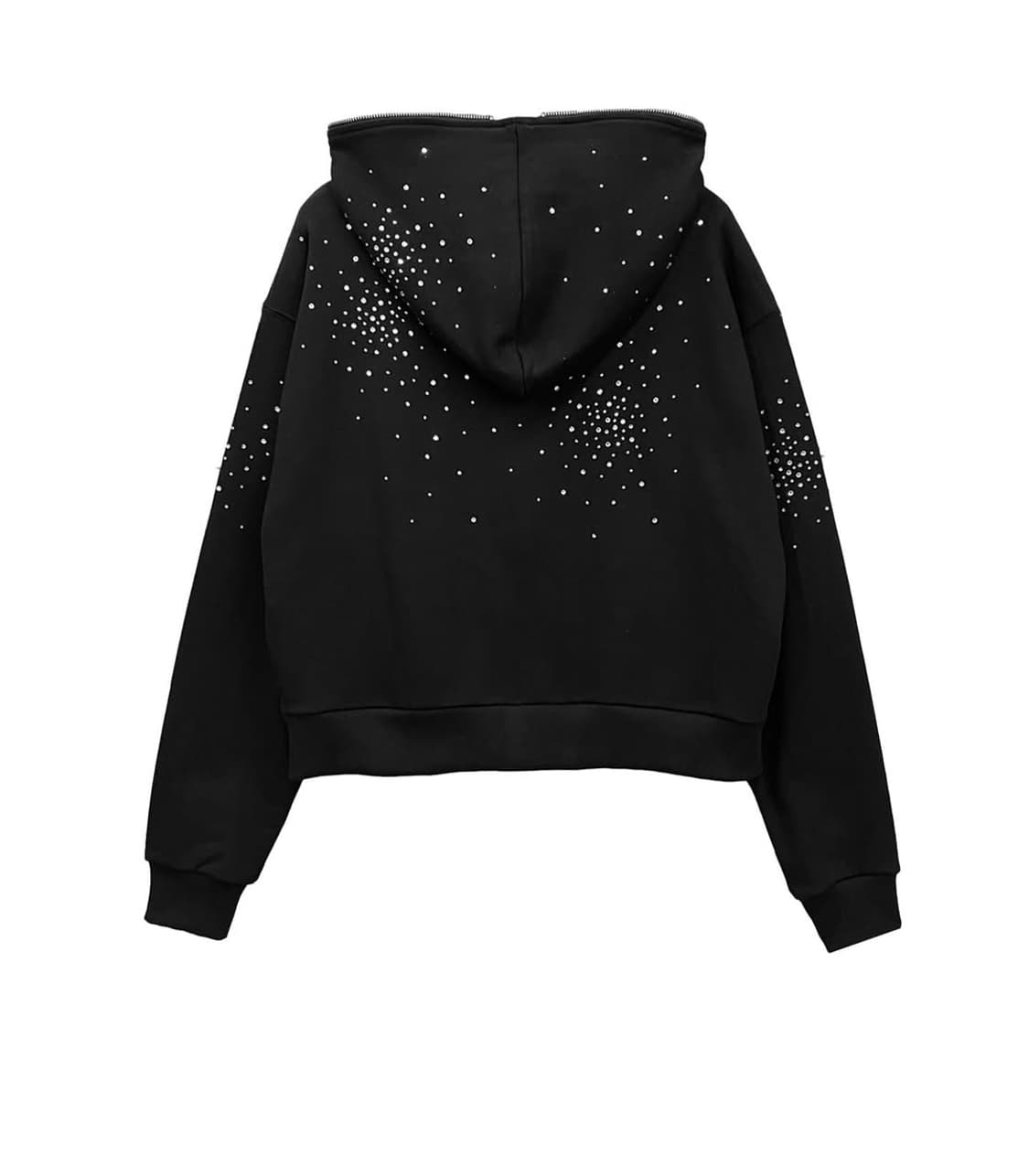 Ifeellucky bling hood zip-up 상품이미지3