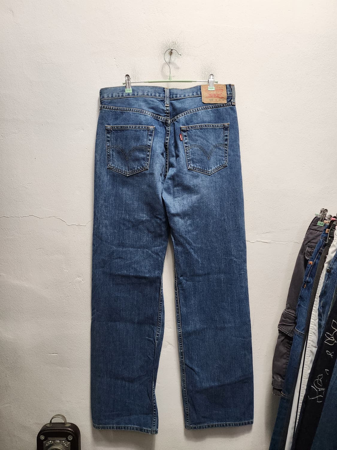 리바이스 90s 520 와이드 청바지 상품이미지1