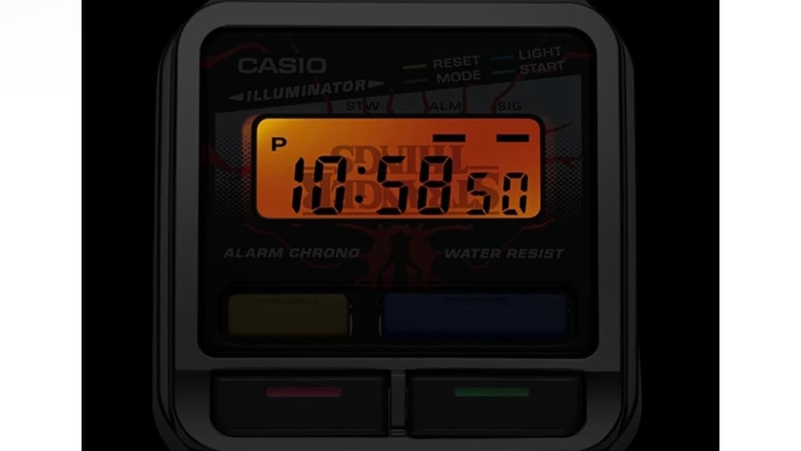 카시오 X 기묘한 이야기 콜라보 시계 상품이미지10