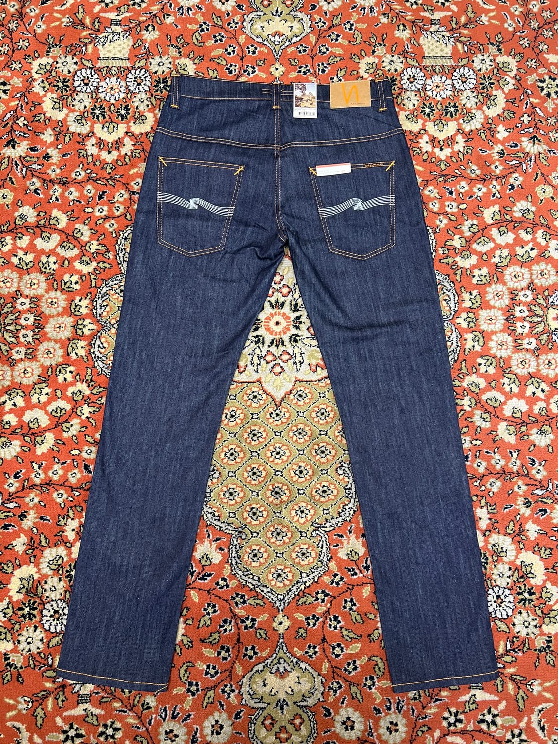 [34] NUDIE JEANS 씬핀 드라이 에크루 엠보 상품이미지2