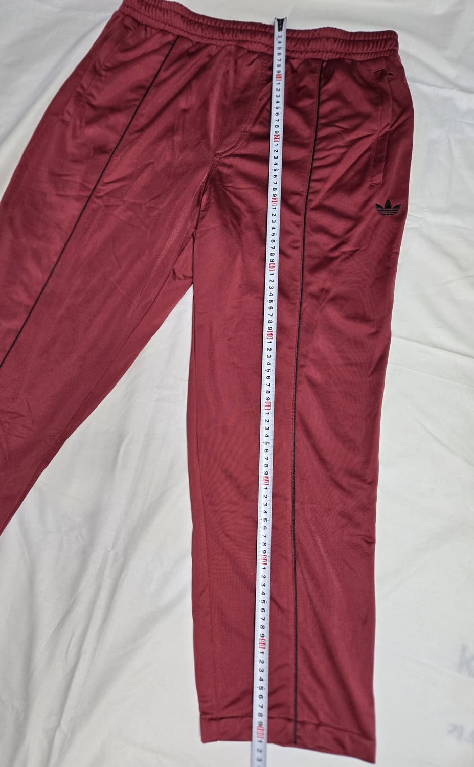 아디다스 버건디 컬러 파이어버드 트랙 팬츠 상품이미지6