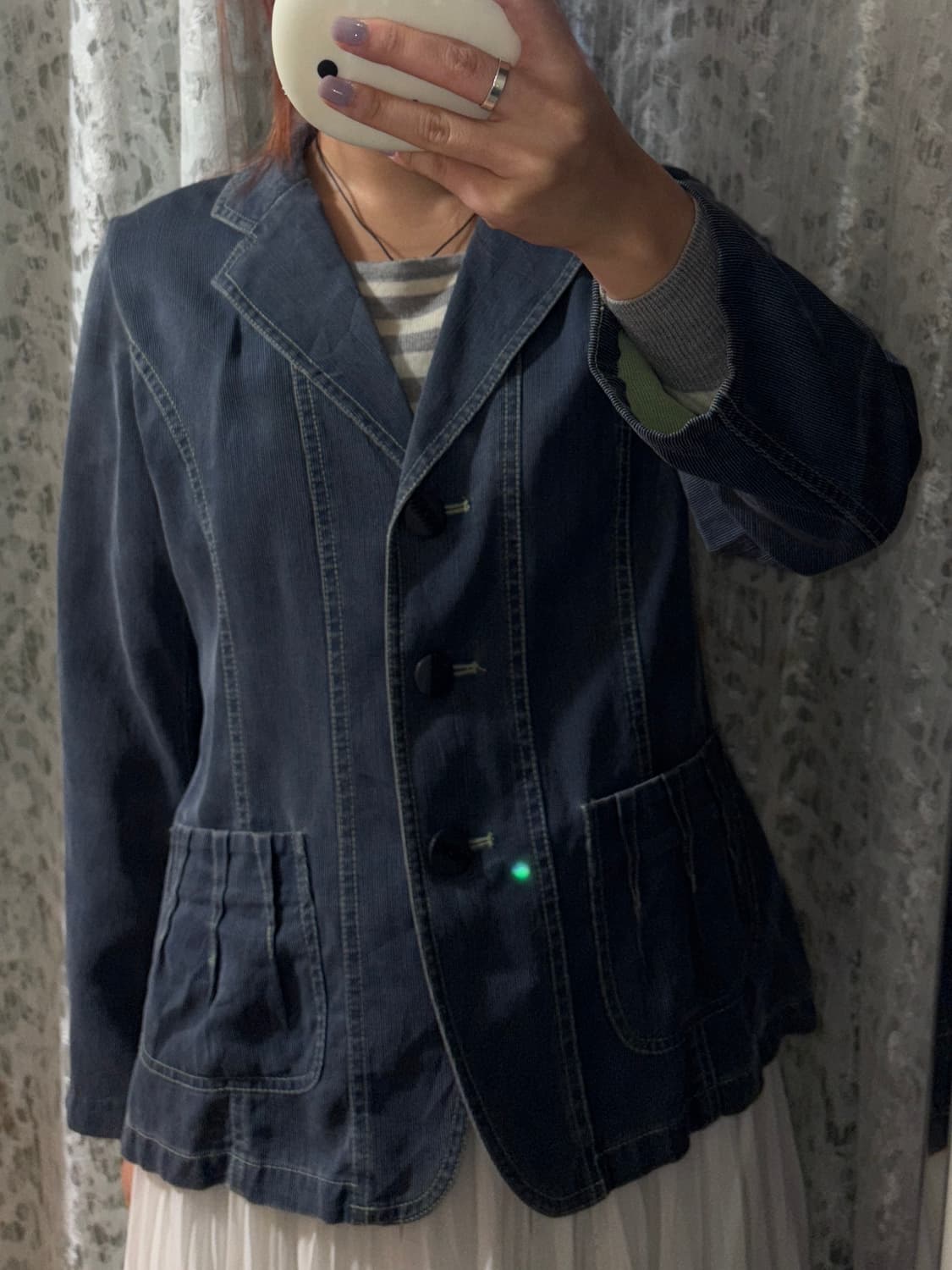 Blue matcha jacket 상품이미지4