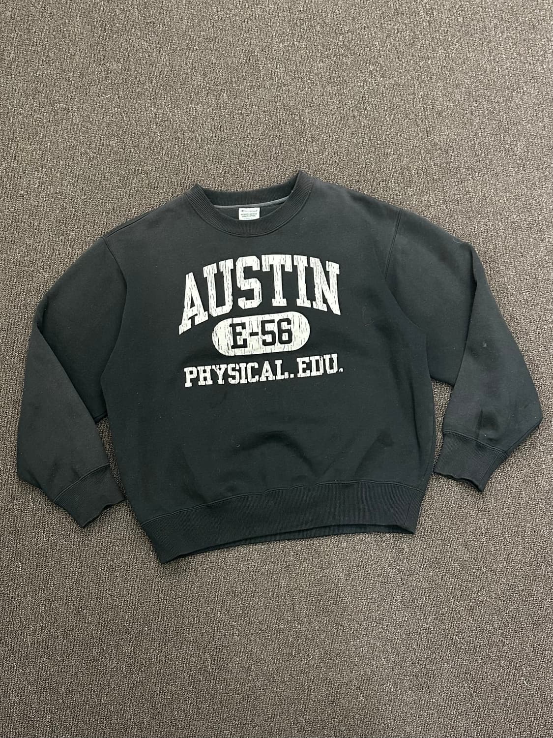 L)챔피온 vintage 오스틴 그래픽 블랙 스웻셔츠 상품이미지2