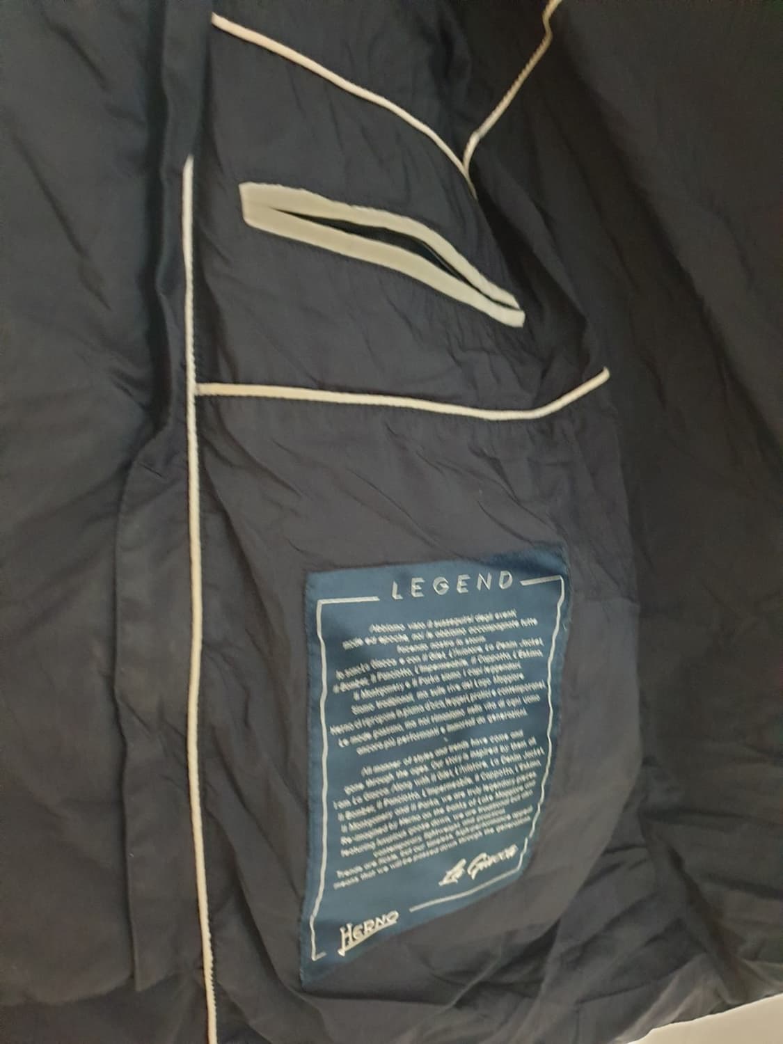 에르노 남성 경량 패딩 상품이미지5