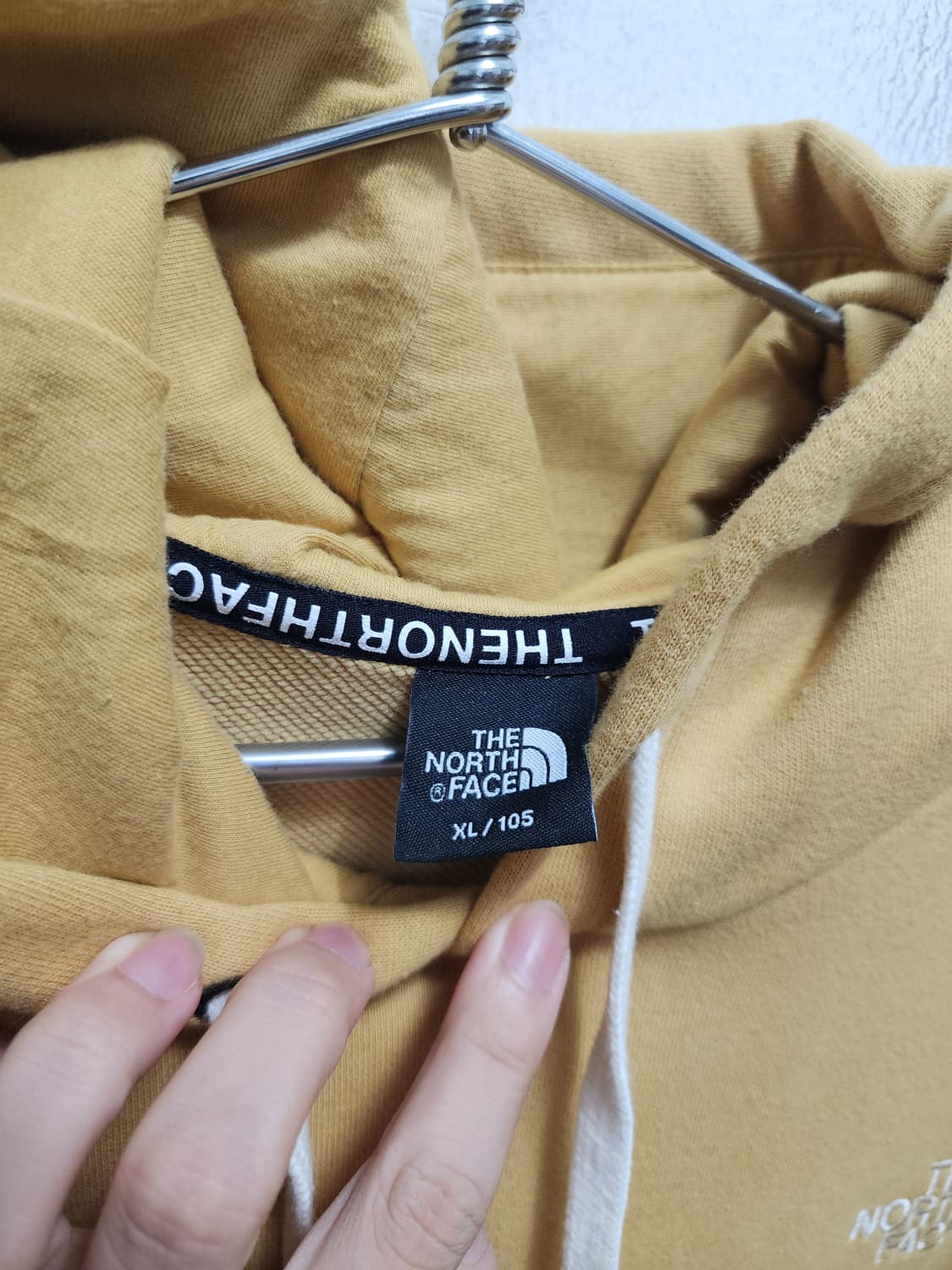 노스페이스 머스타드 후드티 상품이미지4