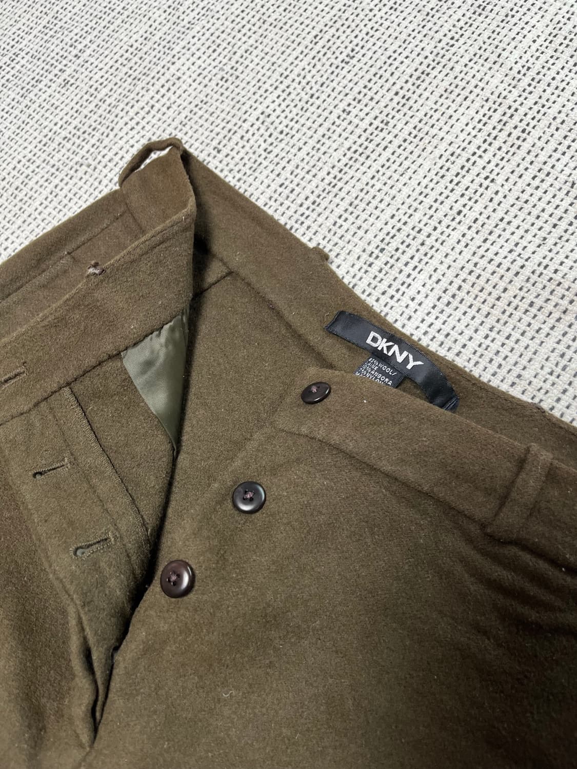 DKNY button down wool trouser 상품이미지3