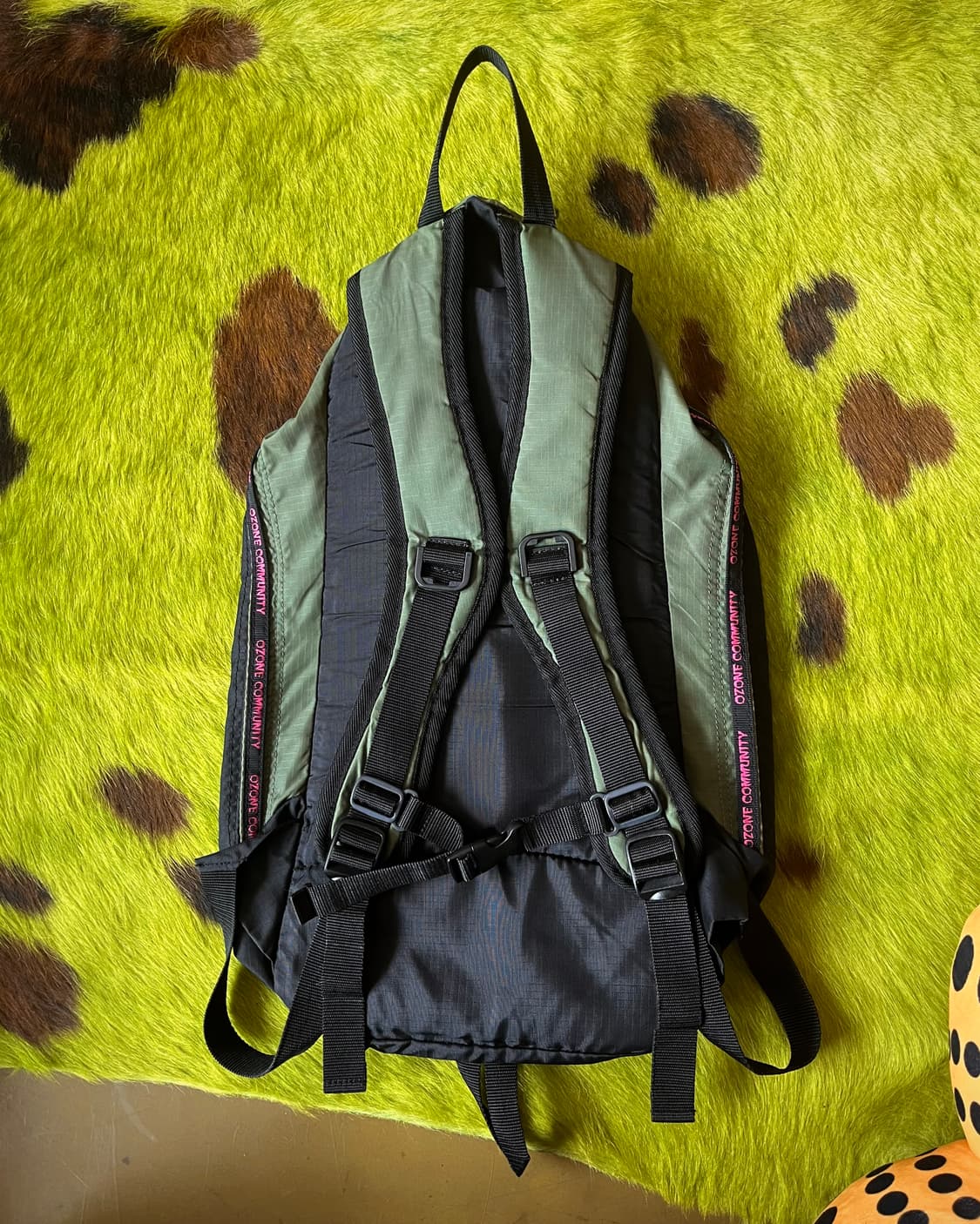 1990s OZONE COMMUNITY Ripstop Backpack 상품이미지6