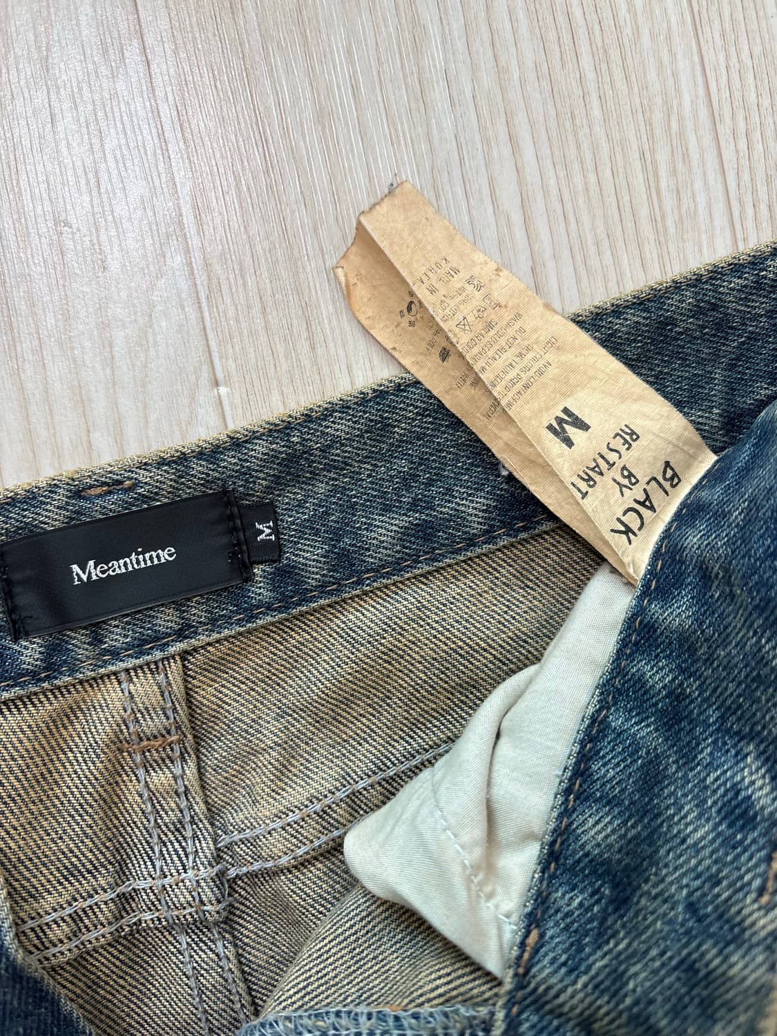 [M] 민타임(meantime) 더블니 팬츠  상품이미지3