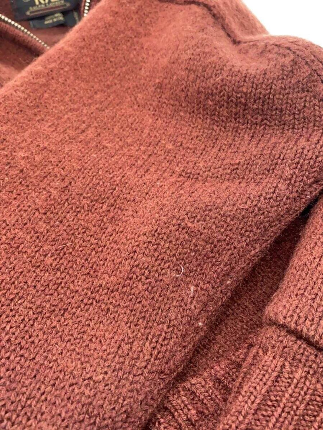 더블알엘 RRL 드라이버즈 울 니트집업 상품이미지4