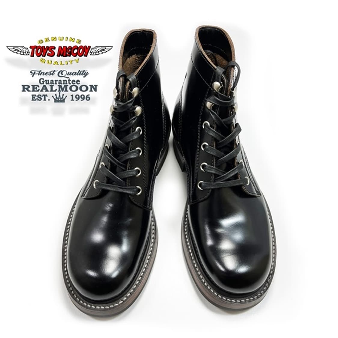 [8, 260]토이즈맥코이 "SAXON" 색슨 글래스 레더 워크 부츠 상품이미지2