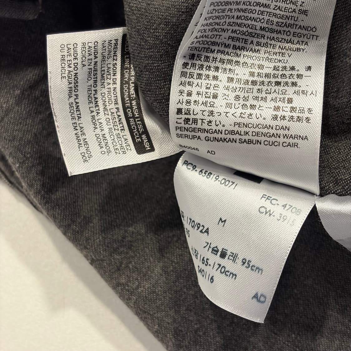 [M] 리바이스 웨스턴 데님 셔츠 블랙 D600 상품이미지7