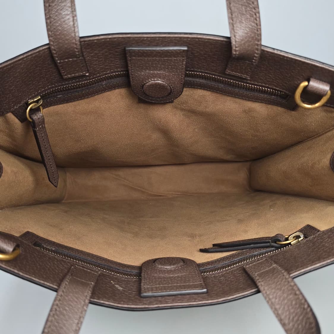 구찌 뱅갈 타이거 프린트 GG 수프림 캔버스 토트백 상품이미지8