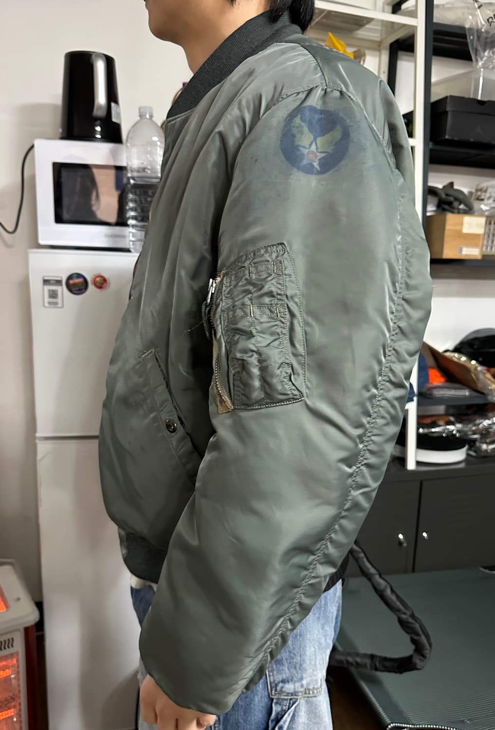 버즈릭슨 알버트터너 MA-1 세이지 그린 2XL 상품이미지3