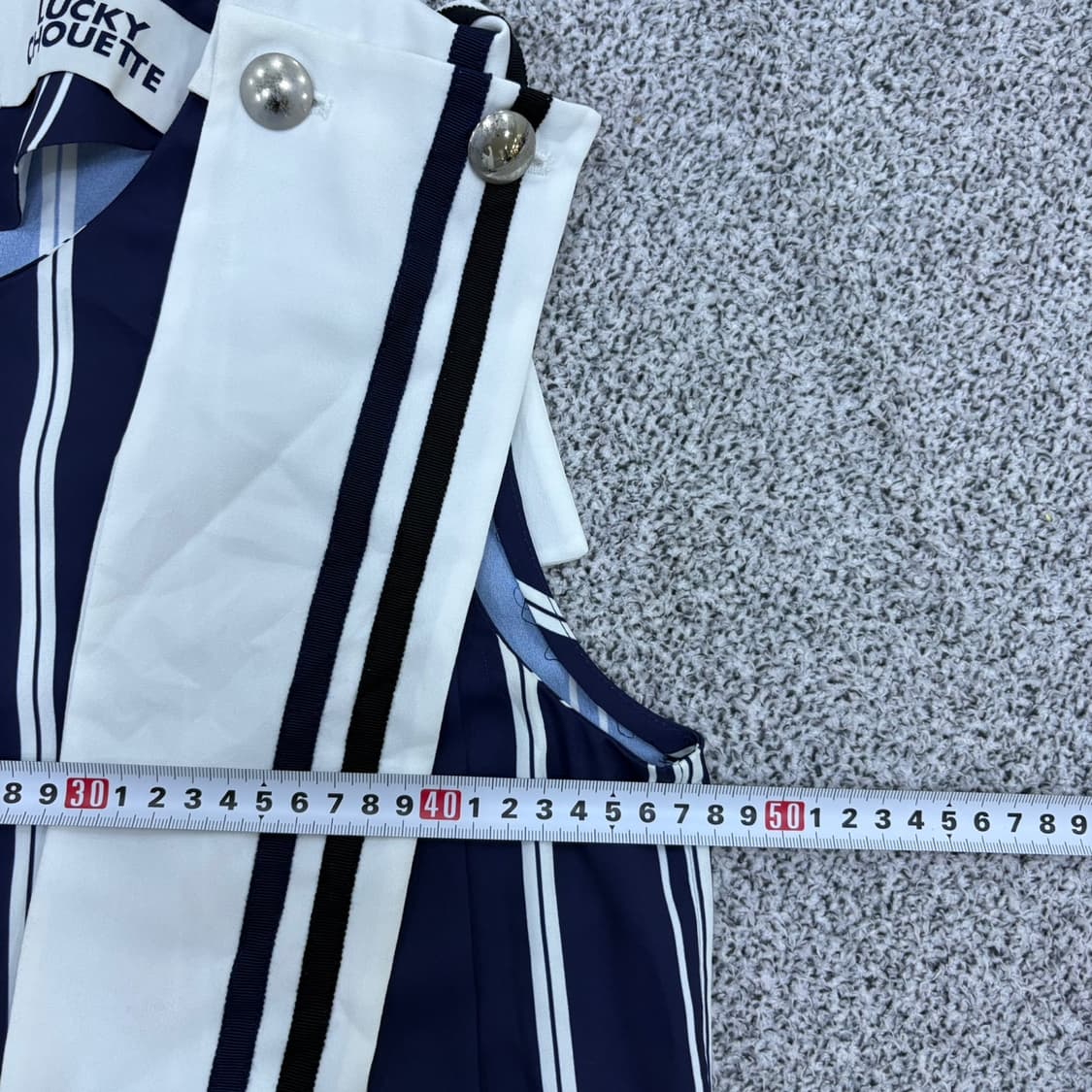 36 럭키슈에뜨 스트라이프 카라 원피스 0428J 상품이미지7