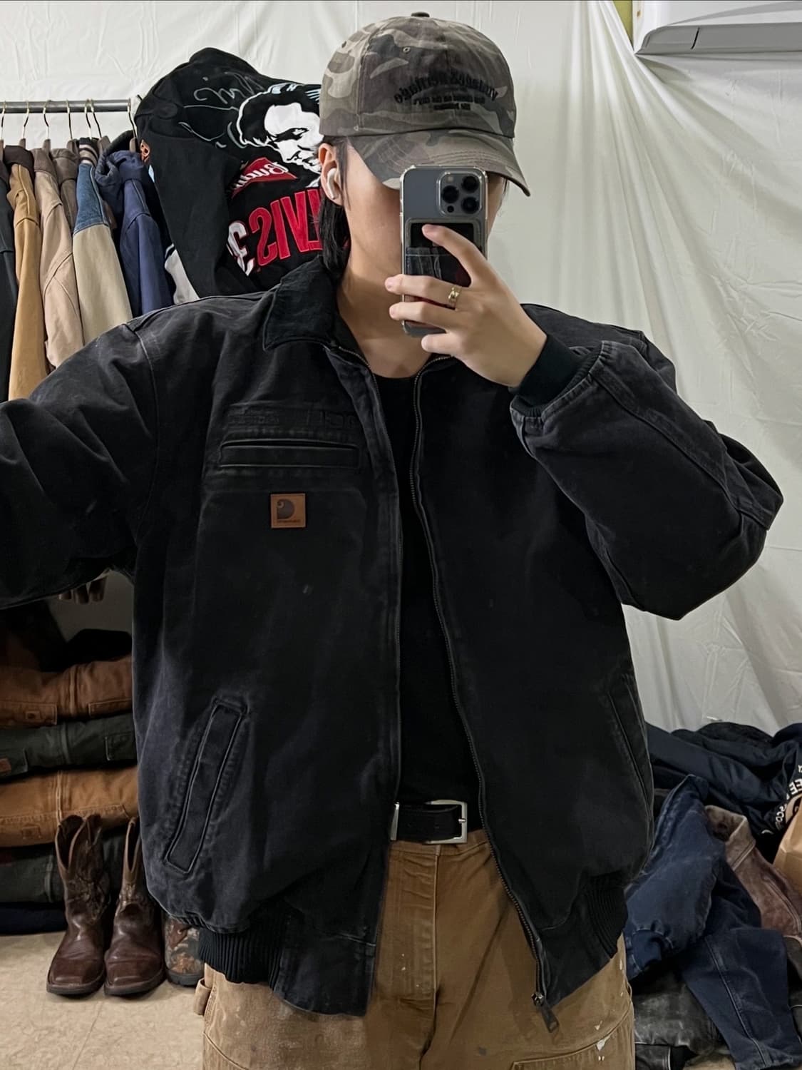 칼하트 뱅크스톤 워크 자켓 상품이미지3