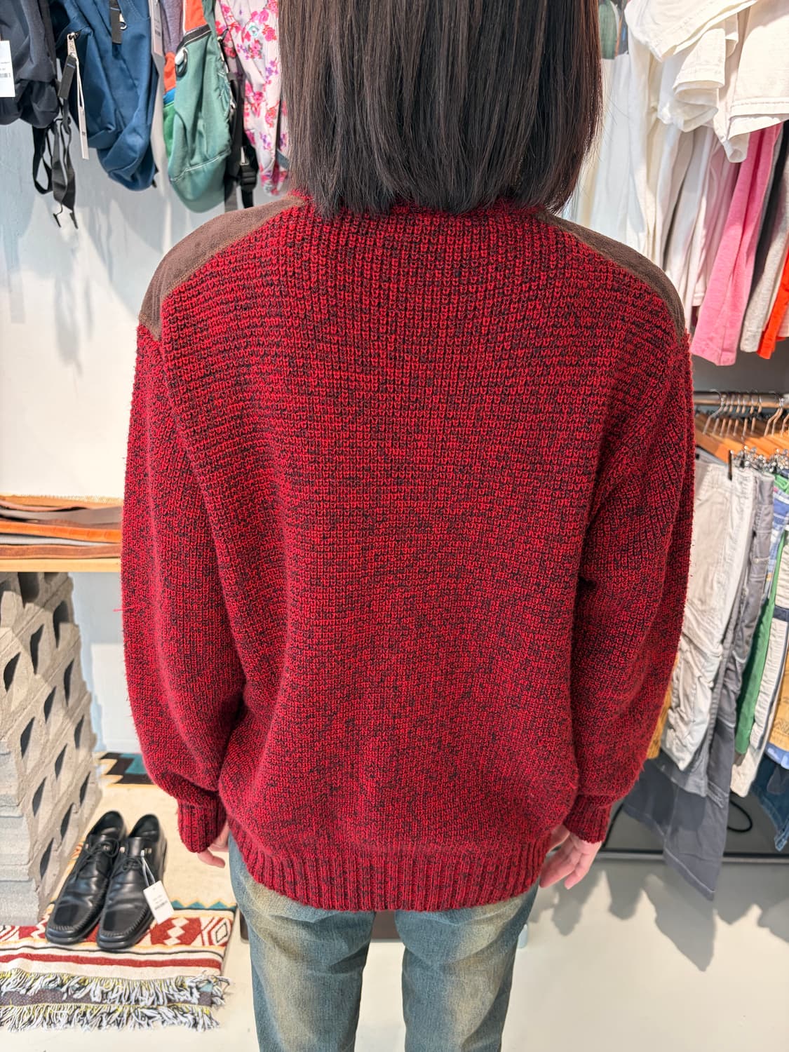 Emporio Armani 니트 집업 점퍼 L 상품이미지8