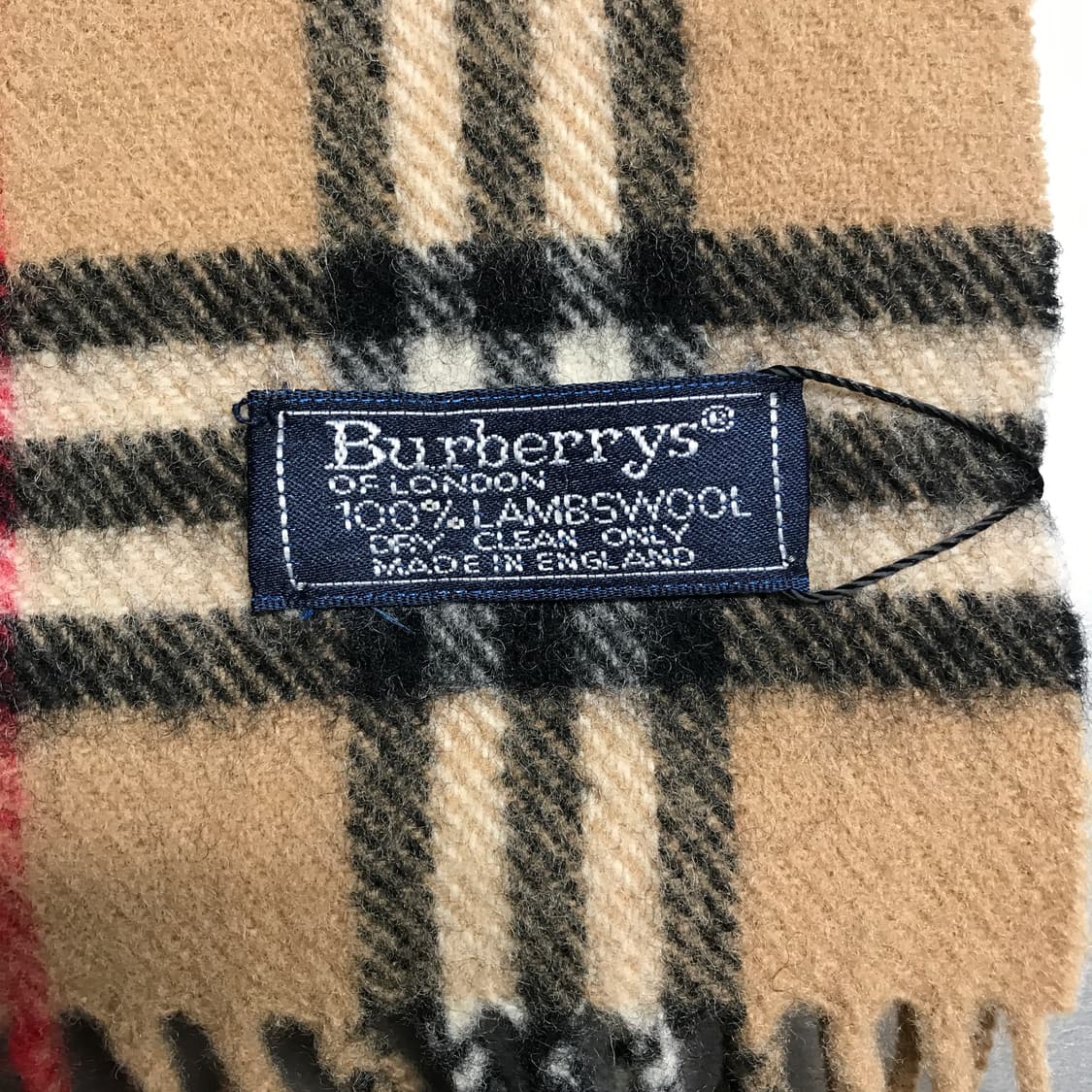 버버리 정품 램스울 머플러 베이지 상품이미지4